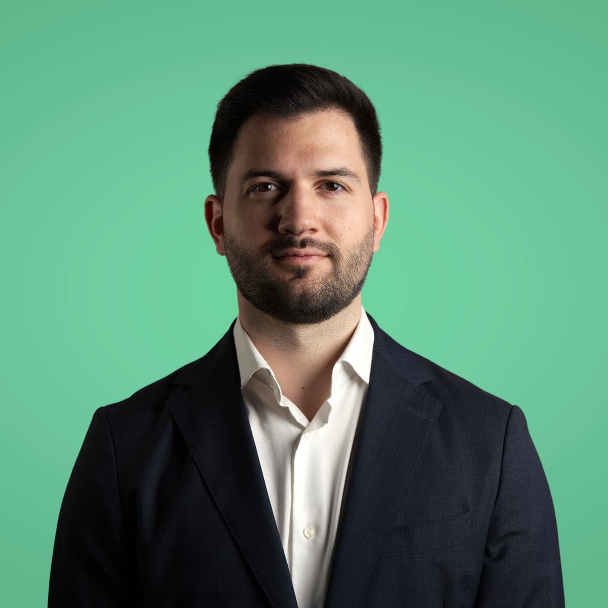 Portrait von Luka Došen, Gründer von Projecti